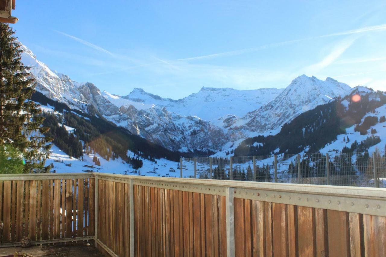 The Engstligen Apartment Adelboden Bagian luar foto