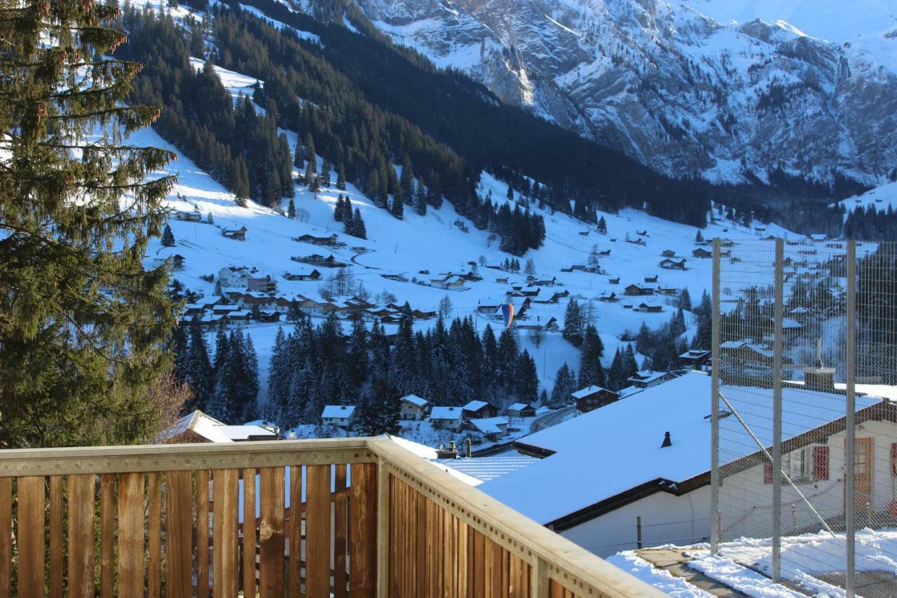 The Engstligen Apartment Adelboden Bagian luar foto